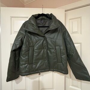 Tuckernuck Women's Green Puffer Jacket